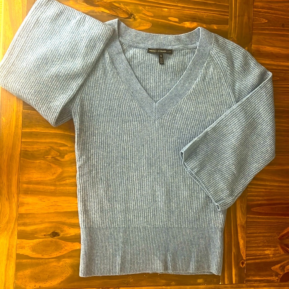 WHBM blue sweater